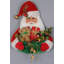 Christmas Santa Figurine Head with Gift Bag