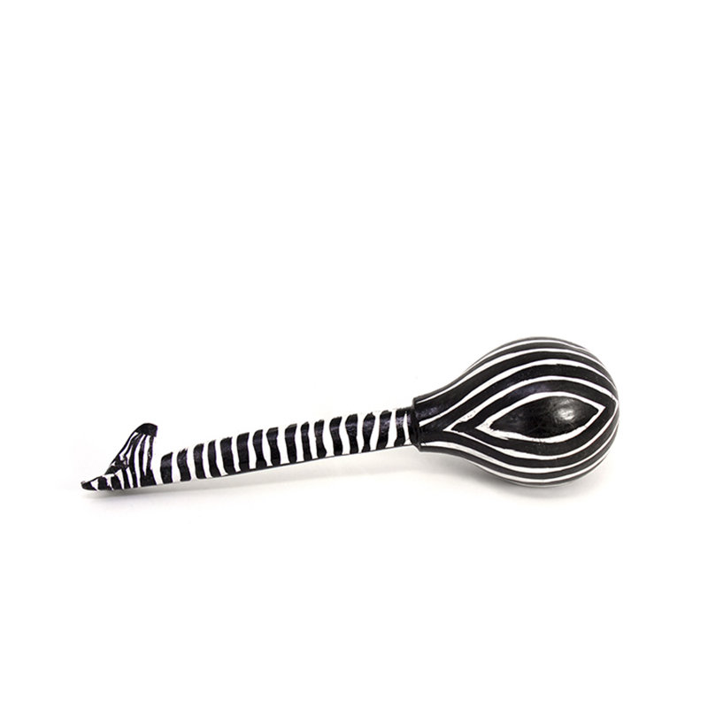 Kenya Zebra Gourd Shaker