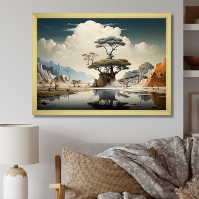 «Mind-Blowing», art mural paysage abstrait