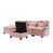 Chenille rose est en rupture de stock