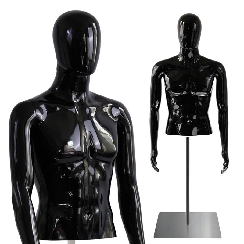 Support à bijoux Mannequin Torso, Noir