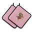 Ensemble de cuisinier poignée 2 pièces caroline trésors sheltie-48709375-48709499