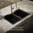 Hartland 33" L x 22" W x 9-5/8" Double Basin Drop-In Kitchen Sink-19195533-6917997