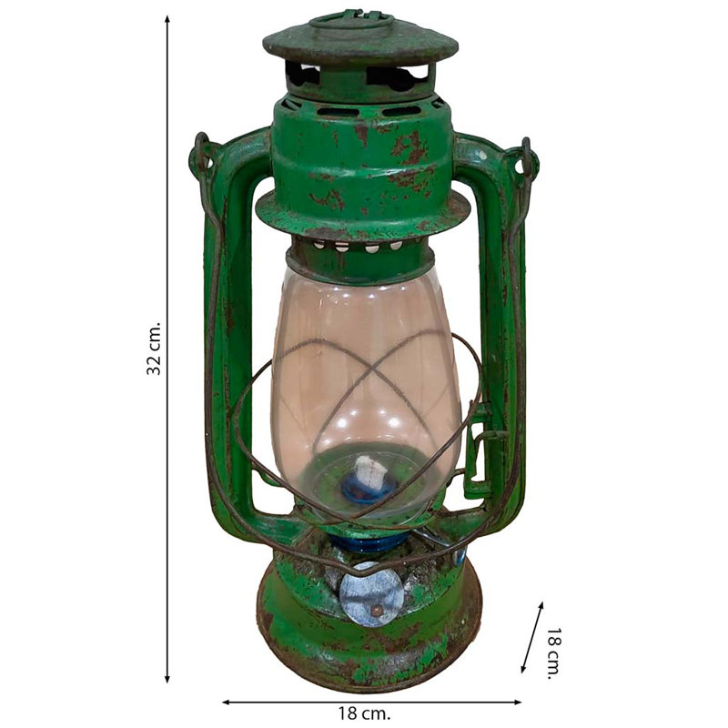 Foxton 32cm No Power Source Required / Manual Outdoor Lantern