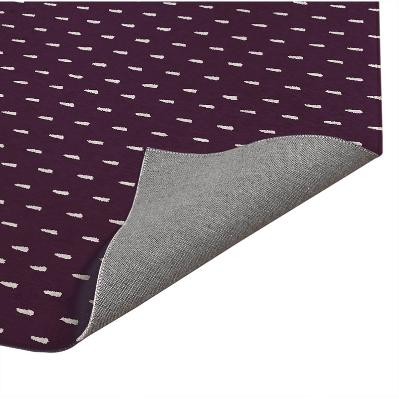 Paillasson Patty, Aubergine, L 72 po x L 48 po