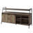 Rustic TV Stand Console - Rustic Oak/Black