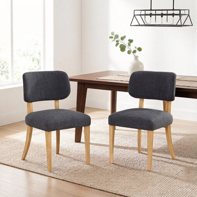 19.45" W Modern Upholstered Dining Chairs