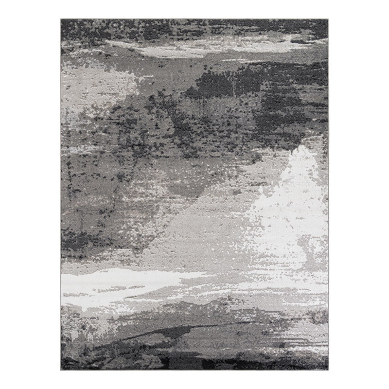 Ivy Bronx Glomma Nathanyl Rug Black, Rectangle 10' x 13'1"