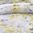 9-Piece Set, Great Value! Queen-Size Yellow Botanical Print Duvet Set, Includes Sheet And Side Pockets.-123049385
