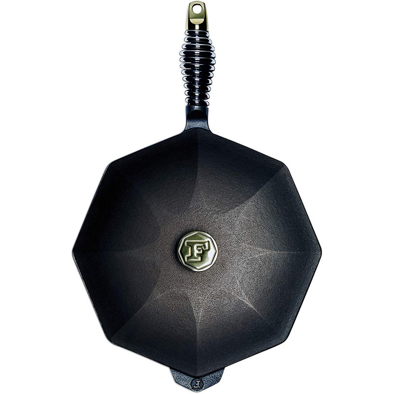 Cast Iron Skillet & Lid, 12" W