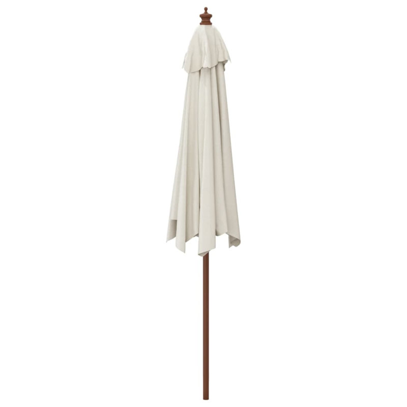 Aslyn Market Parasol, Sand, 240cm H x 299cm W x 299cm D