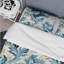 Ensemble de housse de couette bleu et blanc Ikat Bliss I - Ikat-444770367