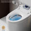 1.28-GPF Smart Toilet With Foot-Sensor Control, 3-Level Heated Seat, And LED Display