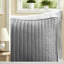 Ensembles de literie pour lit simple TG confortable et gris, style campagnard matelassé en coton