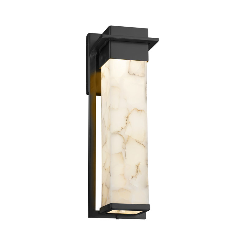 Asae Stone Wall Light, Dark Bronze, 16.5" H x 5" W x 5.5" D