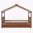 Saunderton Wooden House Bed with Trundle-298050781-298050778