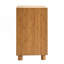 Grande table de chevet Mid-Century moderne avec station de charge, 2 tiroirs de rangement et tablette ouverte-2098910021