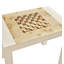 Shagreen 25" Chess Backgammon Table