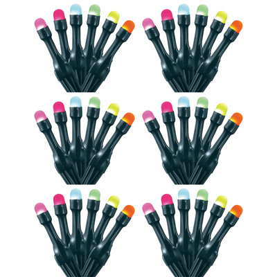 100 - Bulb 314.96'' Plug-in LED Wide Angle LED String Light