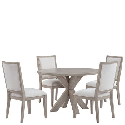 Walter Round Dining Table and Chair Set