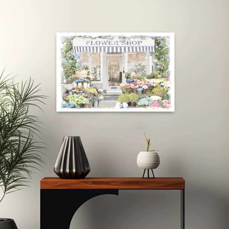 Art floral contemporain, H 16 po x l 24 po