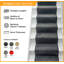 Stair Runner Solid Colour Area Rug-680723220
