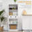 61" Freestanding Kitchen Pantry