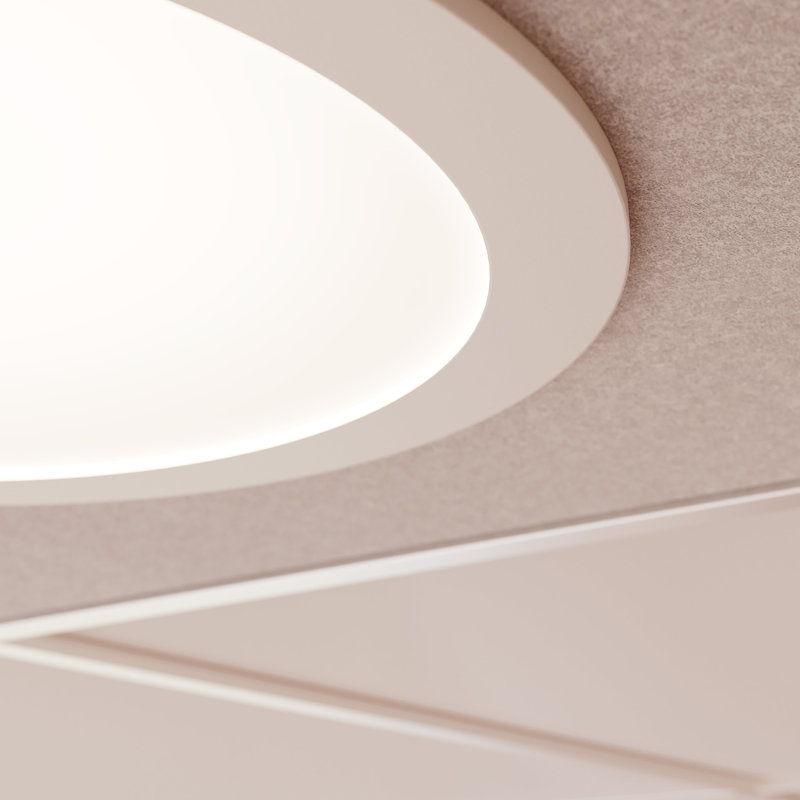Pi 12'' LED No Trim Style Recessed Trim