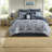 Luxury 8 Piece Polyester Bedding Sets, Jacquard Queen For Modern Home