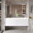 Angela 72 inch Fully Assembled Double Floating Bathroom Vanity with Solid Surface Sink-68962319