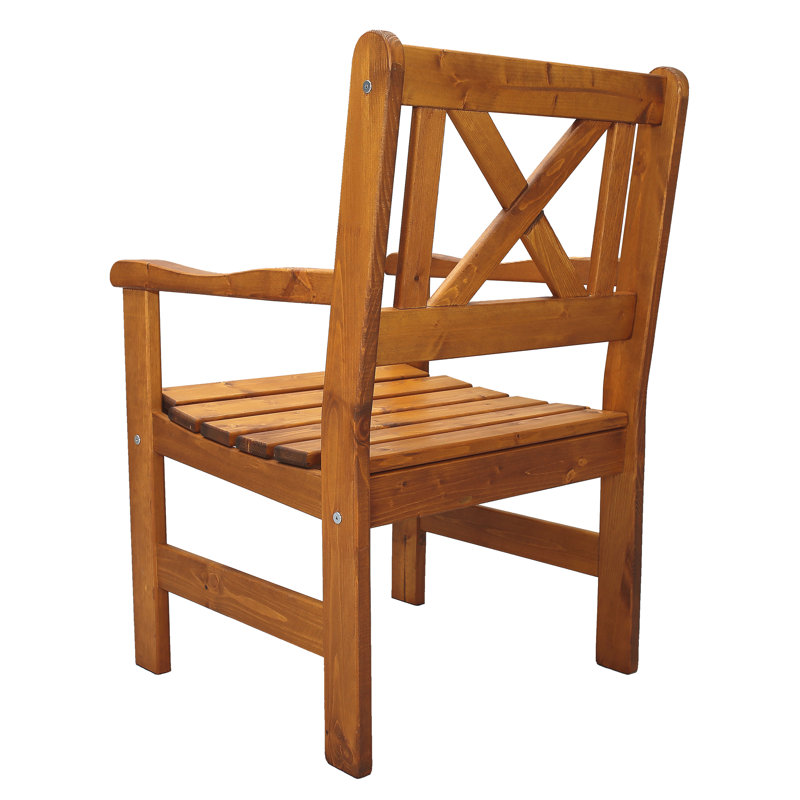 Ardilla Patio Dining Armchair, Cappuccino