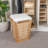 Darcy Bamboo Laundry Hamper