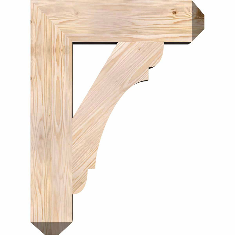 Support pour artisan olympique, H 32 po x l 5,5 po x P 24 po, Douglas (lisse)