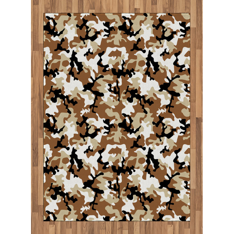 Neoma Floral Hand Woven Area Rug, Rectangle 120 x 180cm
