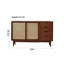Buffet en bois massif Bridgetta-462184679