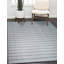 Tapis contemporain gris / gris en laine noué à la main-88615530