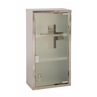 Surface Mirrored Medicine Cabinet and 2