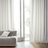 Chittick Dobby Linen Light Filtering Curtains - Single Panel Drapes (1 Panel)-528951990-528951986