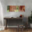 Art contemporain, paysage forestier abstrait-852993141