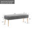Banc rembourré en velours Aghvarth-1433399233