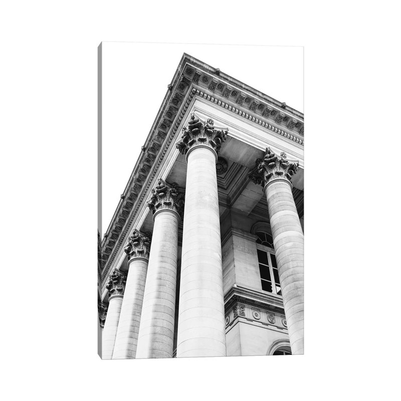 Paris Architecture VIII by Bethany Young - Print on Canvas, 30.48cm H x 20.32cm W x 1.91cm D, Wrapped Canvas