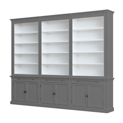 Bodee 240cm H x 300cm W Library Bookcase