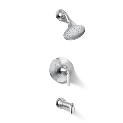 Ensemble de garniture de robinet de baignoire et de douche à pression équilibrée Kohler Tone Rite-Temp 1,75 GPM