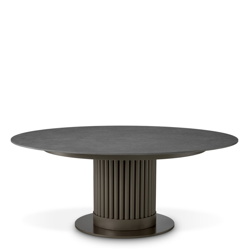 Volterra Outdoor Coffee Table, Black