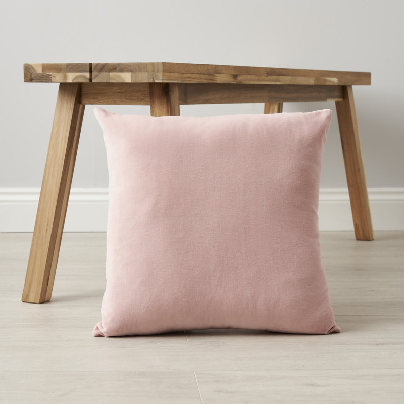 Mackinze Square Cushion, Blush