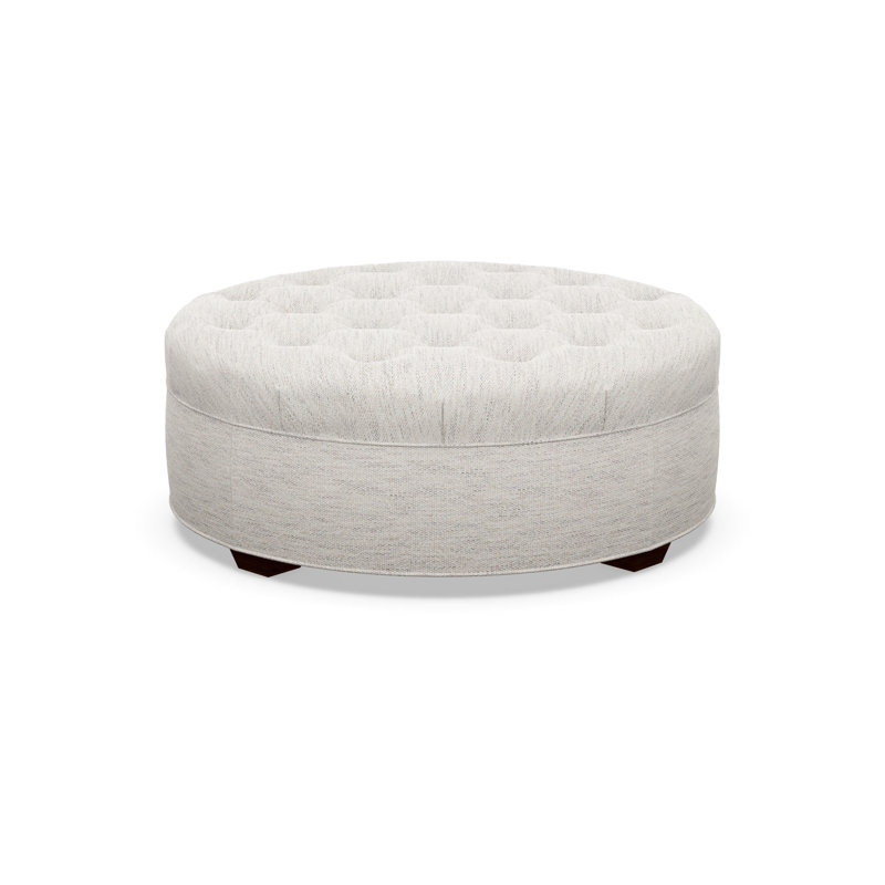 Round Ottoman, 8172-81, Walnut