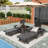Altura Outdoor Chaise Lounge with Table-88382487