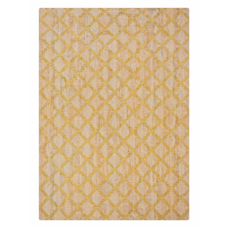 Manns Hand Woven Flat Weave Kilim Jute Eco-Friendly Solid Area Rugs - Rectangle, Beige Gold Color, Geometric Modern Design, Low Pile, Natural Fiber, Outdoor Indoor Handmade Area Rugs for Living Room, Bed Room