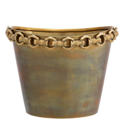 Clementine Brass Wine Cooler