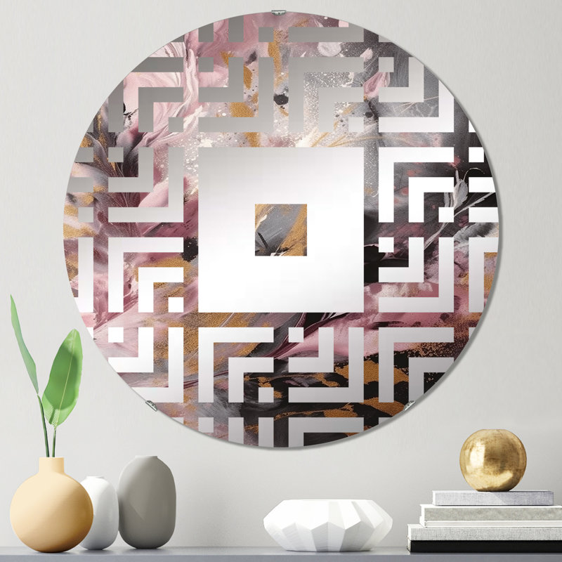 Jovcho - Square Wall Mirror, 31.4" x 31.4"